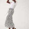 Floral Midaxi Tiered Skirt 2 Floral Midaxi Tiered Skirt -M&S SD 01 T42 2761 Y4 X EC 0
