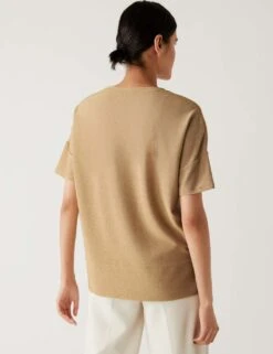 Lurex Sparkly Top -M&S SD 01 T43 7493 S0 X EC 3