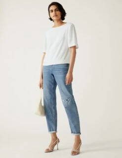 Sequin Regular Fit Top