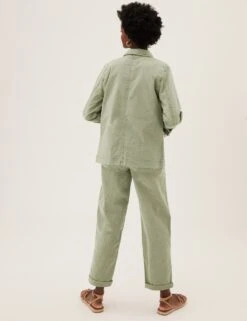 Cotton Rich Utility Jacket -M&S SD 01 T49 3025 XJ X EC 3