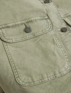 Cotton Rich Utility Jacket -M&S SD 01 T49 3025 XJ X EC 5