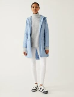 Stormwear™ Hooded Parka Coat -M&S SD 01 T49 3422 E0 X EC 1