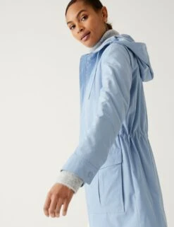 Stormwear™ Hooded Parka Coat -M&S SD 01 T49 3422 E0 X EC 2