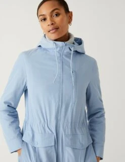 Stormwear™ Hooded Parka Coat -M&S SD 01 T49 3422 E0 X EC 3