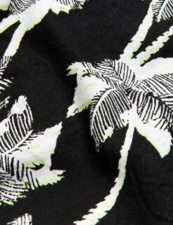 Linen Rich Printed Bardot Shift Dress 13 Linen Rich Printed Bardot Shift Dress -M&S SD 01 T52 6534 Y4 X EC 6