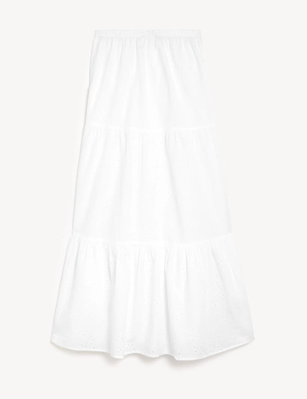 Textured Maxi Tiered Beach Skirt 4 Textured Maxi Tiered Beach Skirt - Image 2