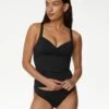 Tummy Control Plunge Tankini Top