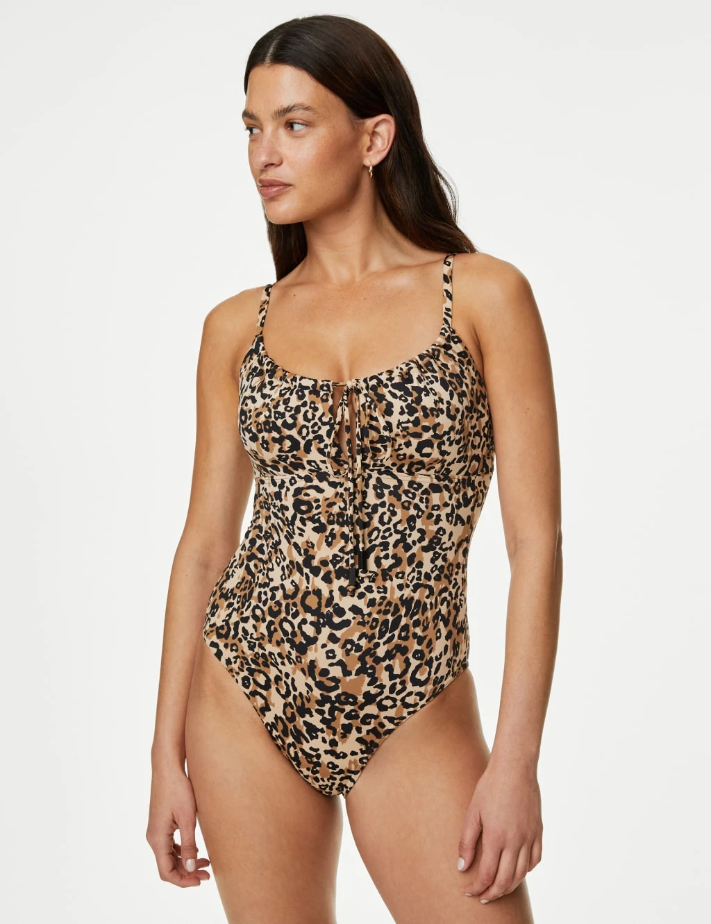 Floral Padded Scoop Neck Swimsuit 3 Floral Padded Scoop Neck Swimsuit