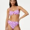 Printed Padded Bandeau Bikini Top 1 Printed Padded Bandeau Bikini Top -M&S SD 01 T52 8905B D4 X EC 0