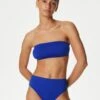 High Waisted High Leg Bikini Bottoms 2 High Waisted High Leg Bikini Bottoms -M&S SD 01 T52 8906W BN X EC 0