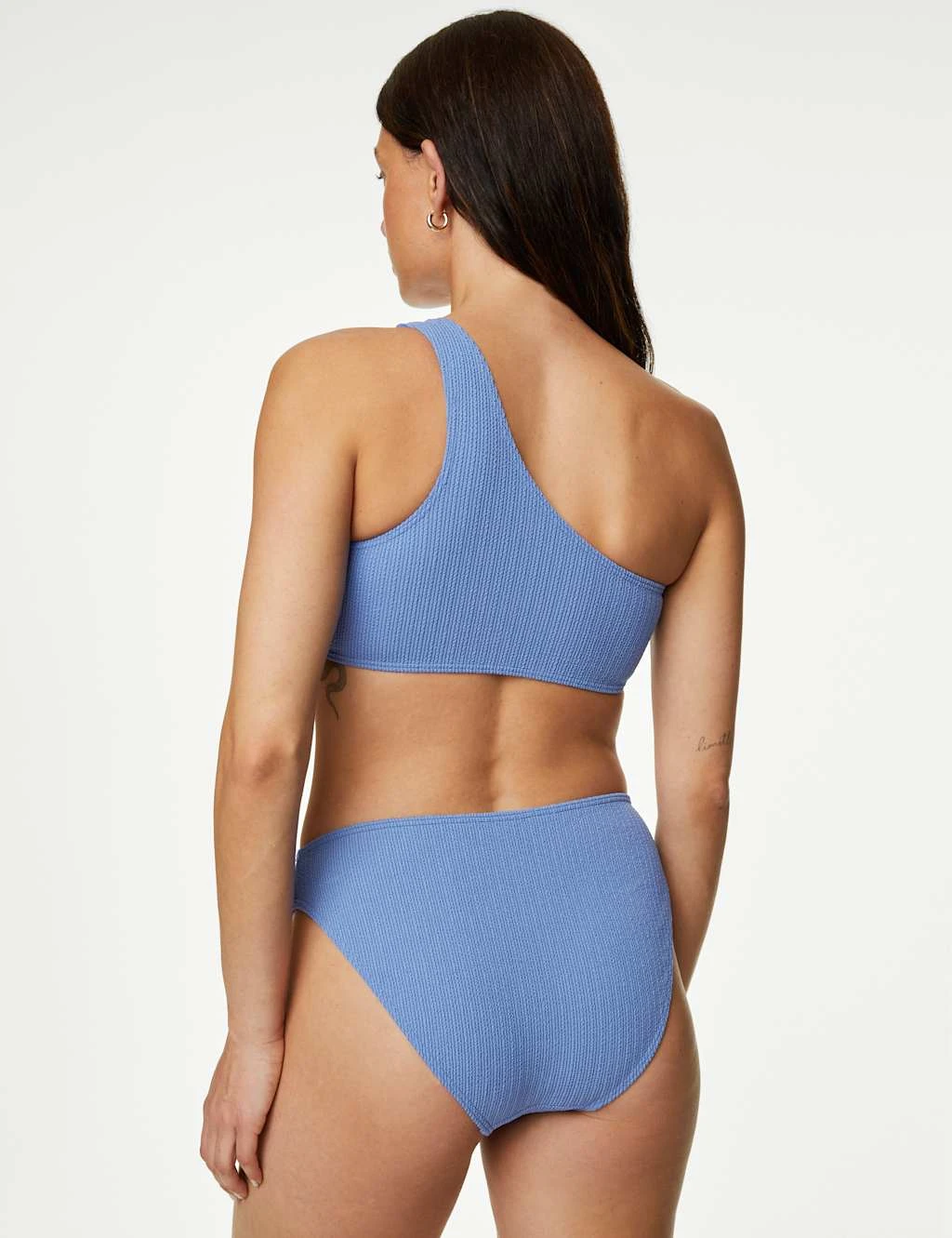 Textured One Shoulder Bikini Top 8 Textured One Shoulder Bikini Top - Image 6