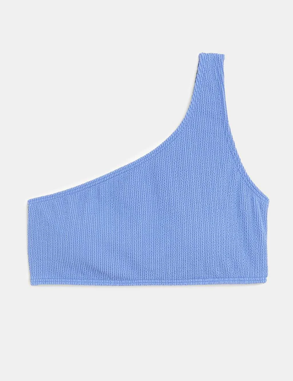 Textured One Shoulder Bikini Top 4 Textured One Shoulder Bikini Top - Image 2