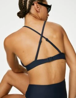 Longline Bikini Top -M&S SD 01 T52 8942B F0 X EC 2