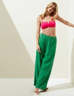 Padded Bandeau Plunge Bikini Top