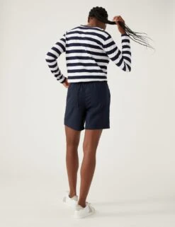 Linen Rich Shorts -M&S SD 01 T57 3011 F0 X EC 3