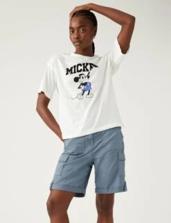 Tencel™ Rich Cargo Tea Dyed Shorts -M&S SD 01 T57 3052 AS X EC 1