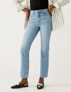 Slim Fit Ankle Grazer Jeans -M&S SD 01 T57 4462 XA X EC 3