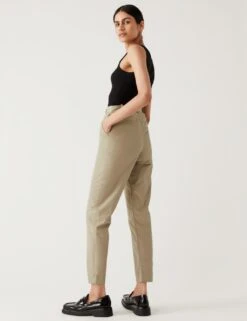 Cotton Rich Tapered Chinos -M&S SD 01 T57 6434 NM X EC 3