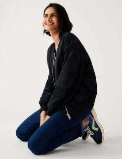 Jersey Denim Tapered Ankle Grazer Joggers 10 Jersey Denim Tapered Ankle Grazer Joggers -M&S SD 01 T57 7542 QP X EC 2