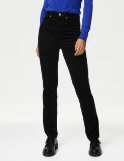 Sienna Corduroy Straight Leg Trousers -M&S SD 01 T57 8790 Y0 X EC 2
