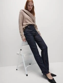 Sienna High Waisted Smart Jeans -M&S SD 01 T57 9048 XU X EC 2