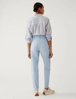 Mom High Waisted Jeans -M&S SD 01 T57 9115C E0 X EC 3