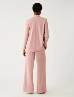 Satin Look Relaxed Blazer 12 Satin Look Relaxed Blazer -M&S SD 01 T59 1504J MV X EC 3