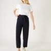Woven Belted Tapered Ankle Grazer Trousers 1 Woven Belted Tapered Ankle Grazer Trousers -M&S SD 01 T59 3335T F3 X EC 0