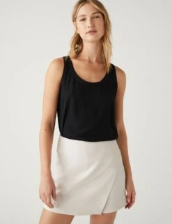 High Waisted Wrap Skort 9 High Waisted Wrap Skort -M&S SD 01 T59 7989T XH X EC 1