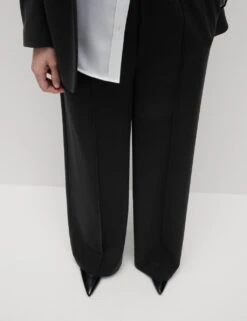 Wide Leg Trousers -M&S SD 01 T59 8765 Y0 X EC 3
