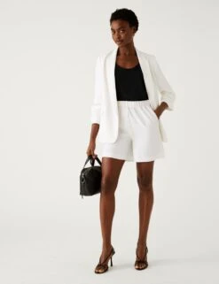 High Waisted Shorts -M&S SD 01 T59 9697T KY X EC 1