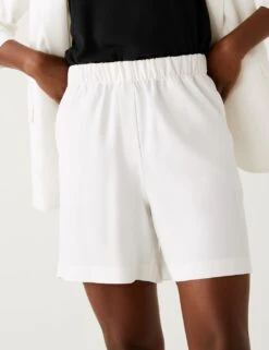 High Waisted Shorts -M&S SD 01 T59 9697T KY X EC 2
