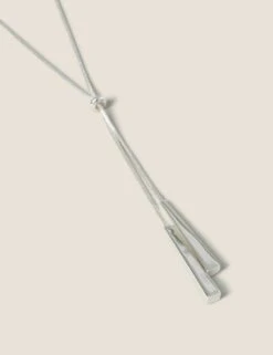 Sleek Y Lariat Necklace -M&S SD 01 T66 6038N XX X EC 2