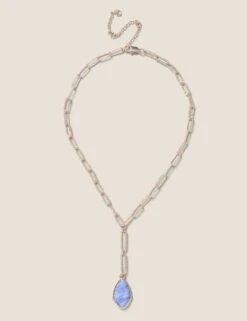 Rose Gold Tone Y Necklace -M&S SD 01 T66 9062N E0 X EC 90