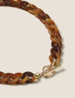 Autograph Purple Gold Tone Drop Earrings