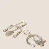 Semi Precious Mobile Drop Earrings -M&S SD 01 T66 9117E J0 X EC 0