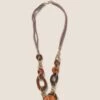 Wood Circle Necklace -M&S SD 01 T66 9119N N0 X EC 90