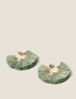 Green Fabric Hoops