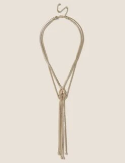 Knot Larriet Necklace -M&S SD 01 T66 9216N S0 X EC 90