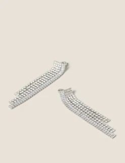 Rhinestone Drop Earrings