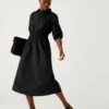 Pure Cotton Midi Shirt Dress 2 Pure Cotton Midi Shirt Dress -M&S SD 01 T69 1801 Y0 X EC 0