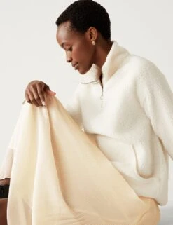 Plisse Midaxi Skirt -M&S SD 01 T69 3350V KY X EC 3