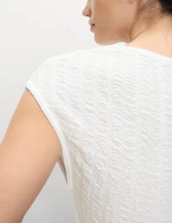 Short Sleeve Textured Top -M&S Short Sleeve Textured Top 4