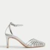 Strappy Stiletto Heel Sandals -M&S Strappy Stiletto Heel Sandals