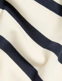 Striped Knitted Collared Button Front Cardigan 20 Striped Knitted Collared Button Front Cardigan -M&S Striped Knitted Collared Button Front Cardigan 5