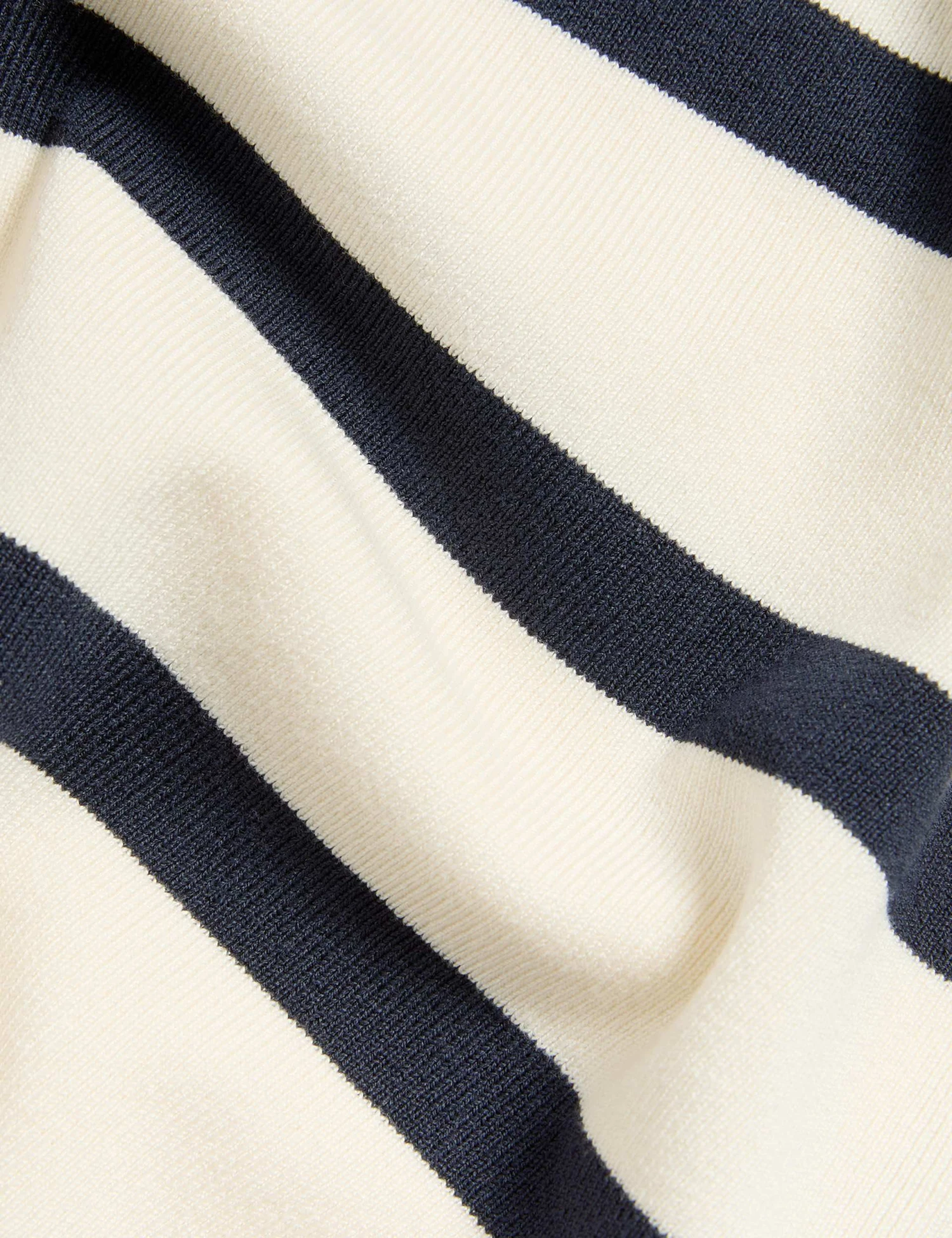 Striped Knitted Collared Button Front Cardigan 8 Striped Knitted Collared Button Front Cardigan - Image 6