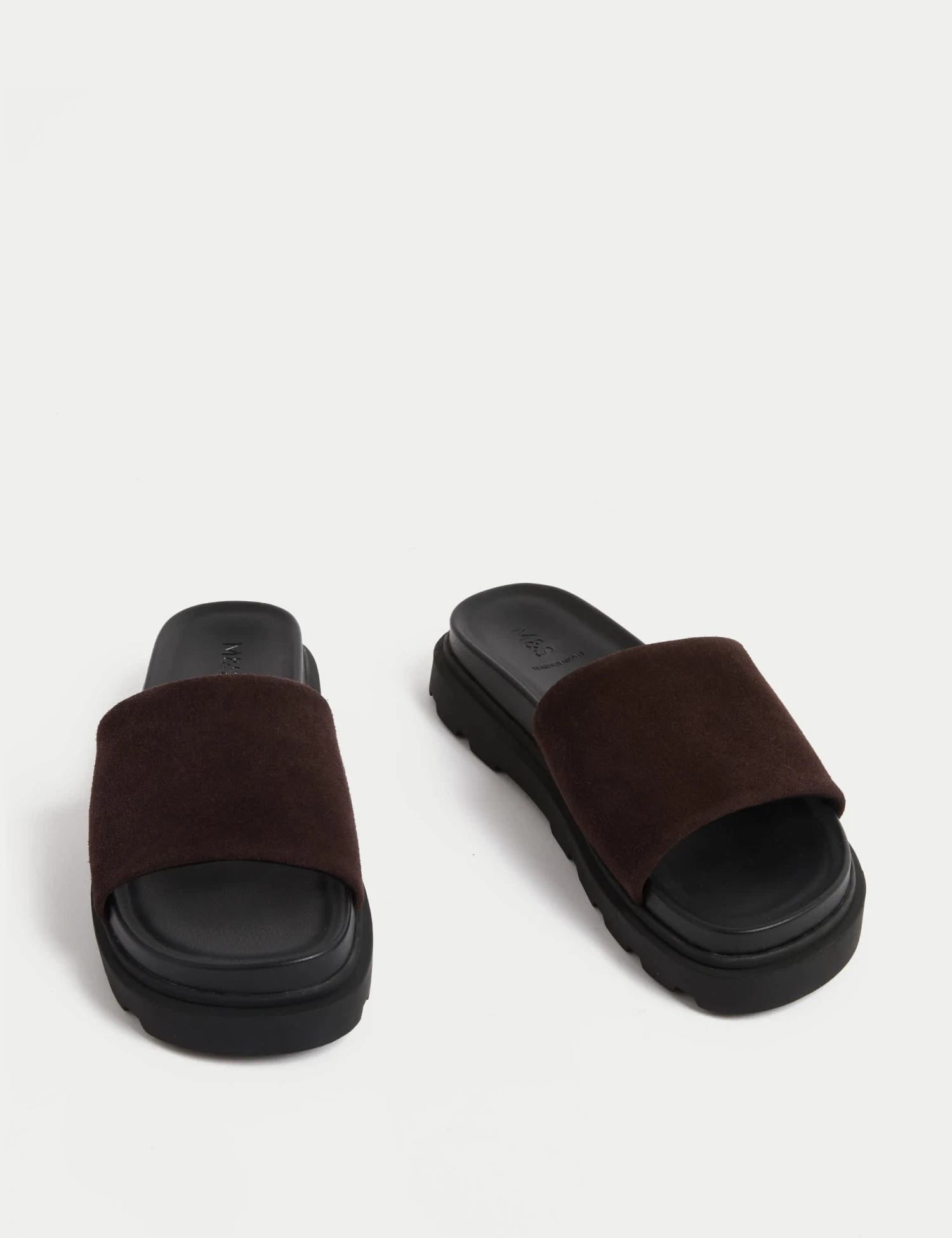 Suede Chunky Flatform Mules 4 Suede Chunky Flatform Mules - Image 2