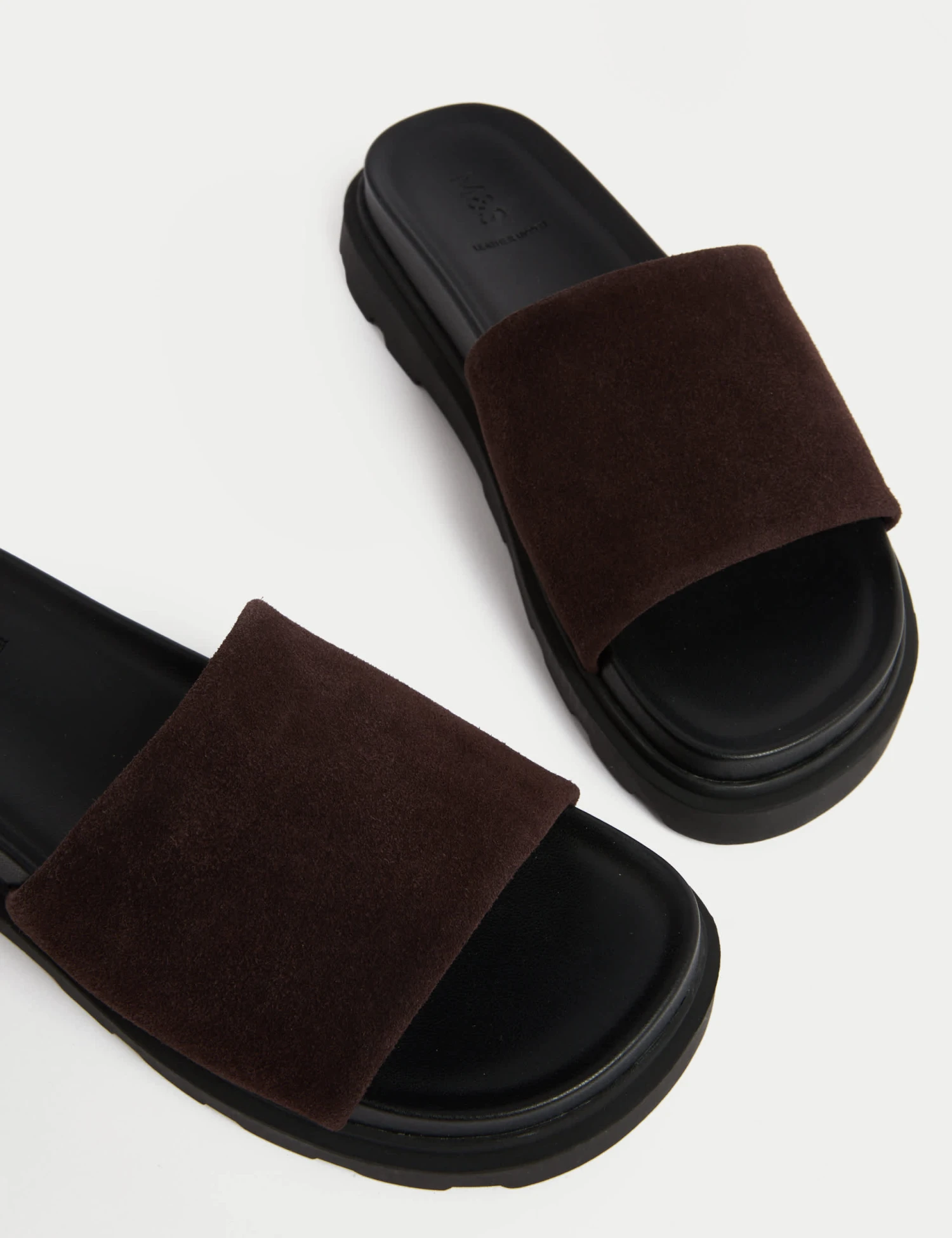 Suede Chunky Flatform Mules 5 Suede Chunky Flatform Mules - Image 3