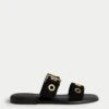 Suede Flat Mule Sandals 2 Suede Flat Mule Sandals -M&S Suede Flat Mule Sandals