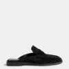 Suede Loafer Mules -M&S Suede Loafer Mules